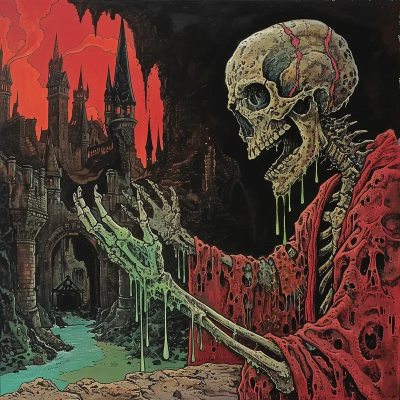 Dark Fantasy Comic Art