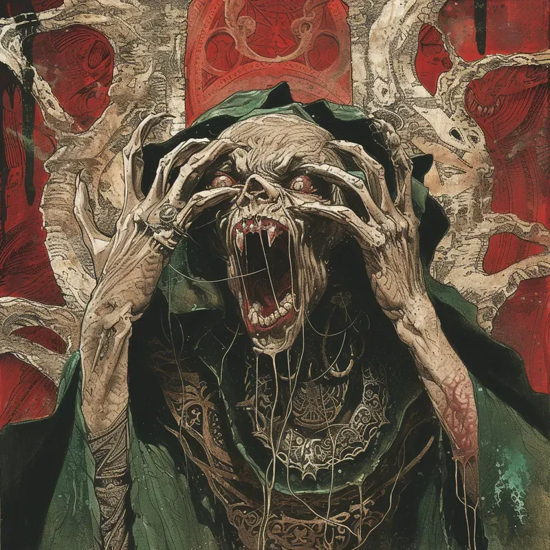 Dark Fantasy Comic Art