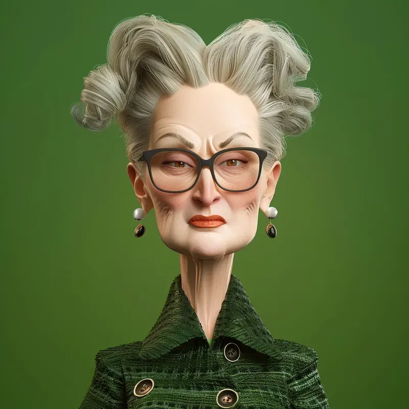 Funny Caricature Famous Characters