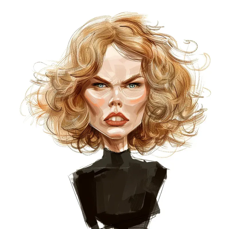 Funny Sketches Celebrities Caricatures