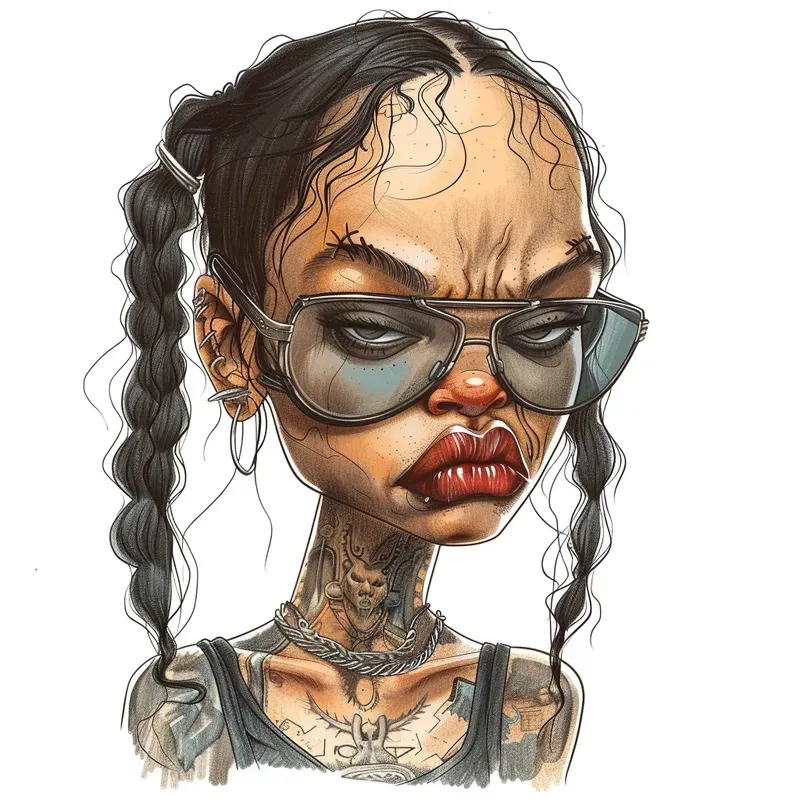 Funny Sketches Celebrities Caricatures