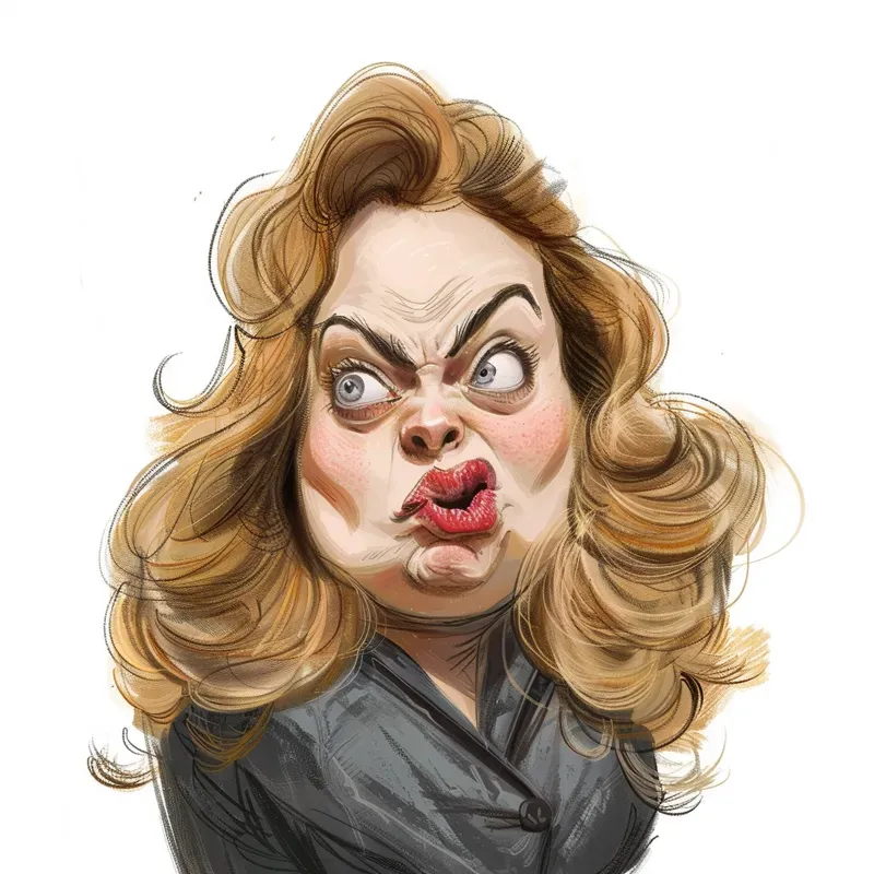 Funny Sketches Celebrities Caricatures