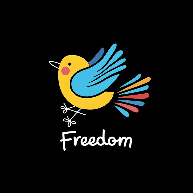 Colorful Whimsical Logos With Your Text