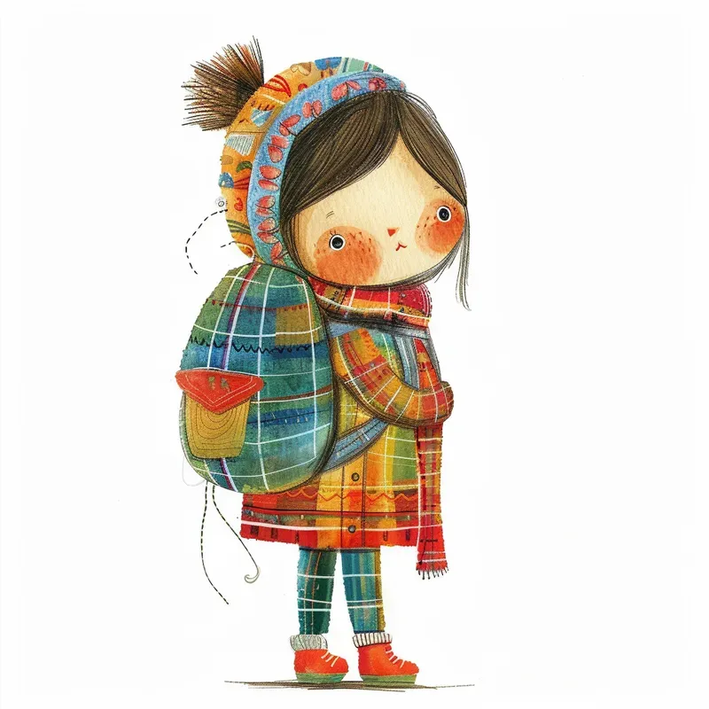 Vibrant Kids Story Book Illustrations