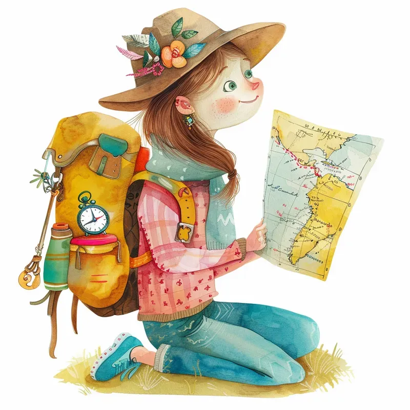 Vibrant Kids Story Book Illustrations