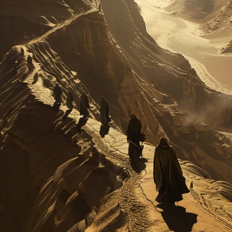 Cinematic Stills Inspired By Dune Movies