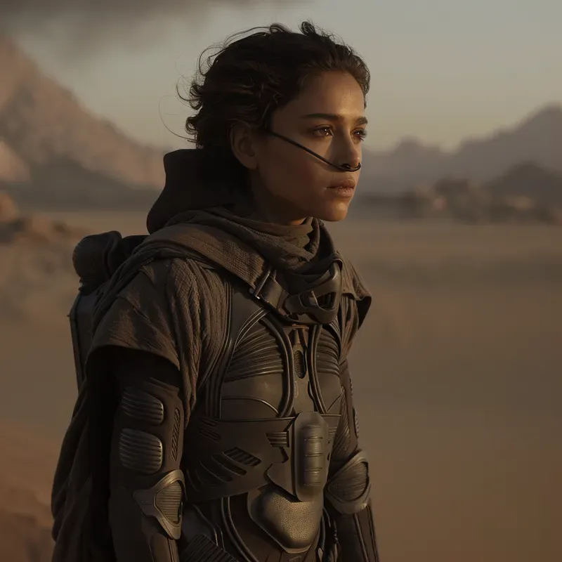 Cinematic Stills Inspired By Dune Movies