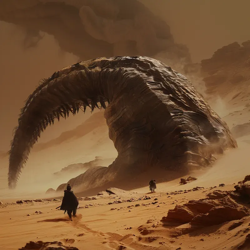 Cinematic Stills Inspired By Dune Movies