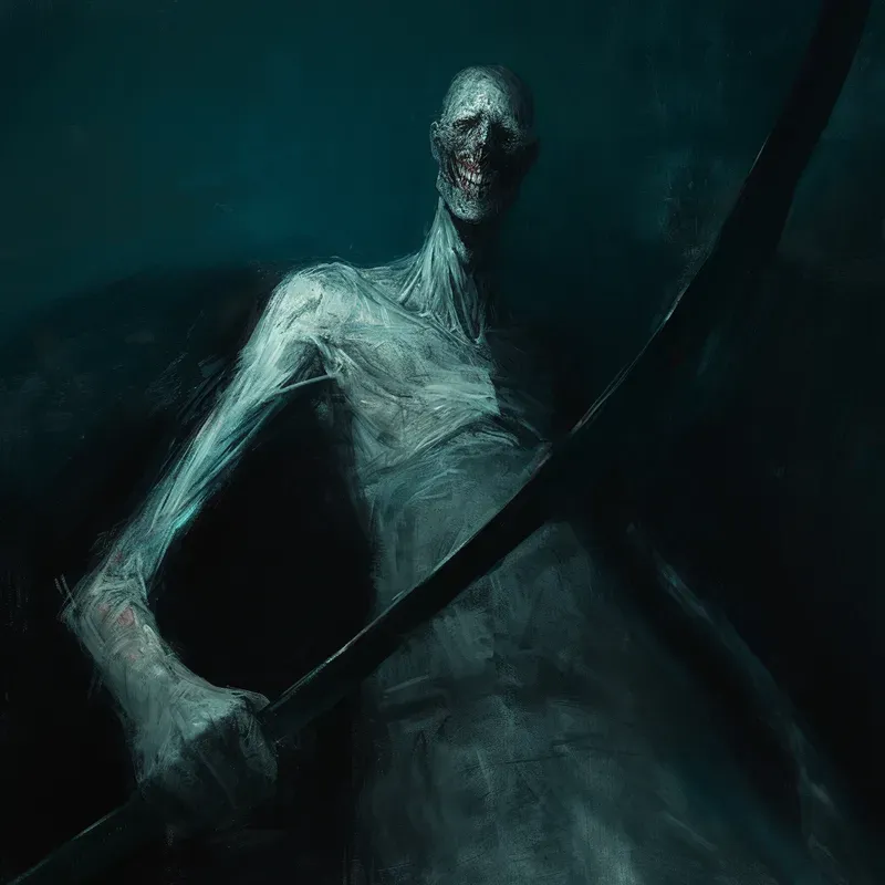 Mysterious Creepy Horror Art