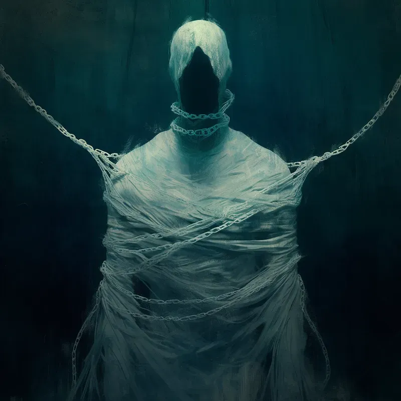 Mysterious Creepy Horror Art