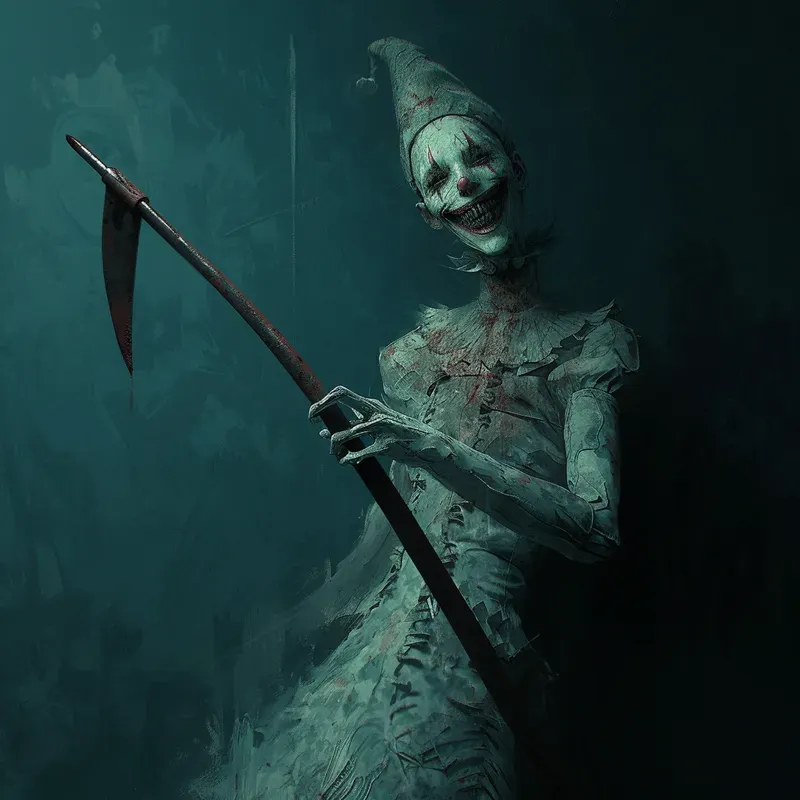 Mysterious Creepy Horror Art