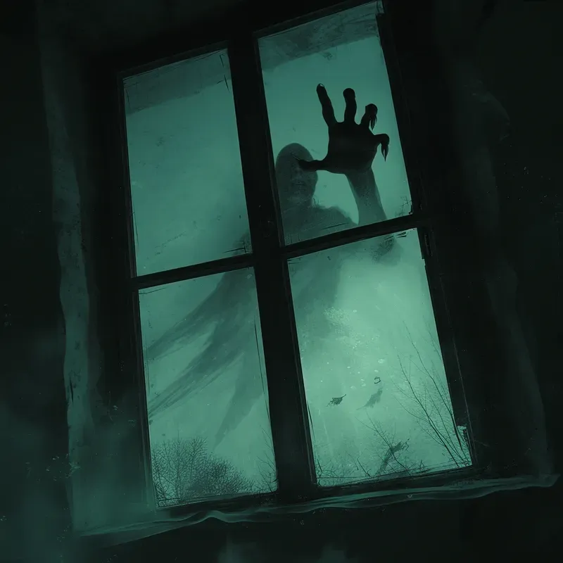 Mysterious Creepy Horror Art