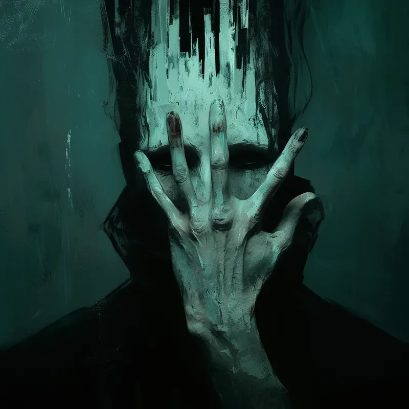 Mysterious Creepy Horror Art