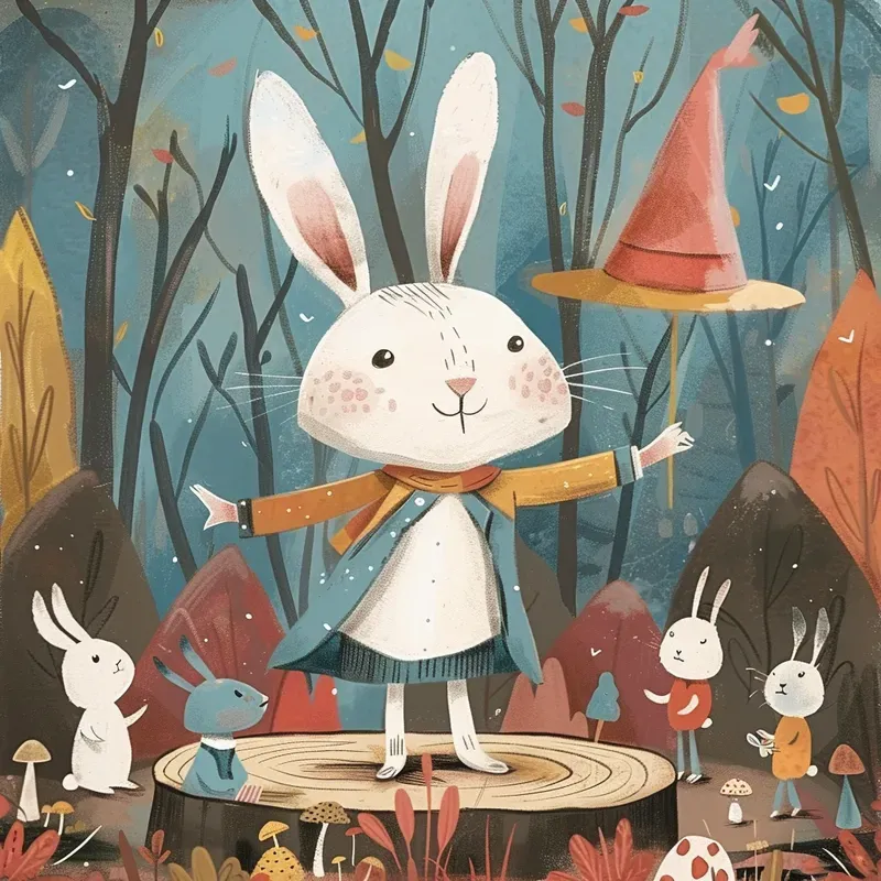 Adorable Kids Storybooks Illustrations
