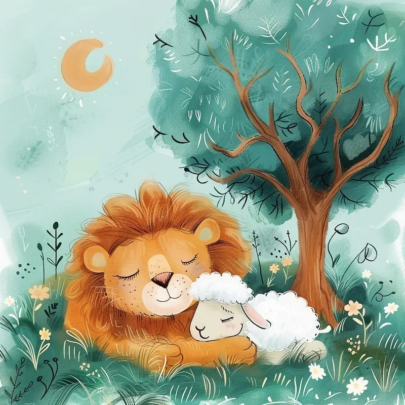 Adorable Kids Storybooks Illustrations