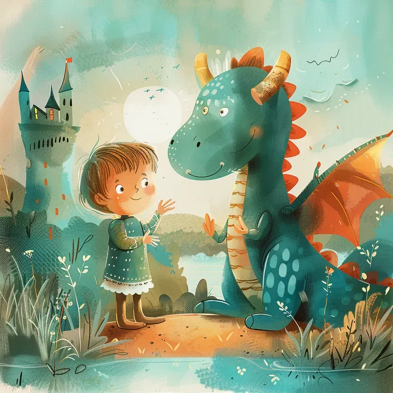 Adorable Kids Storybooks Illustrations