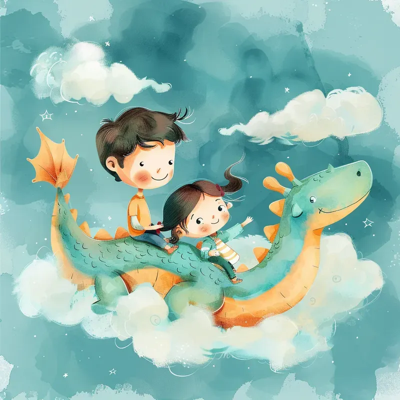 Adorable Kids Storybooks Illustrations