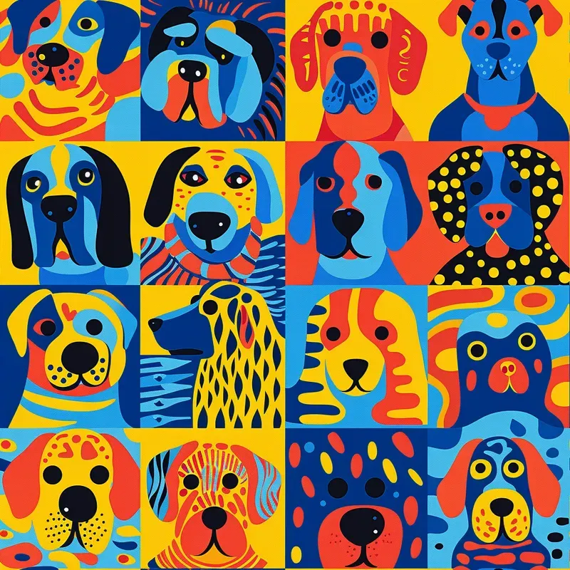 Retro Vibrant Seamless Patterns