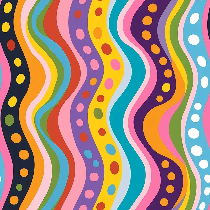 Retro Vibrant Seamless Patterns