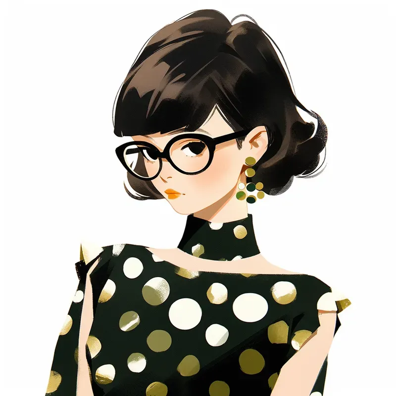 Retro Fashion Anime Characters