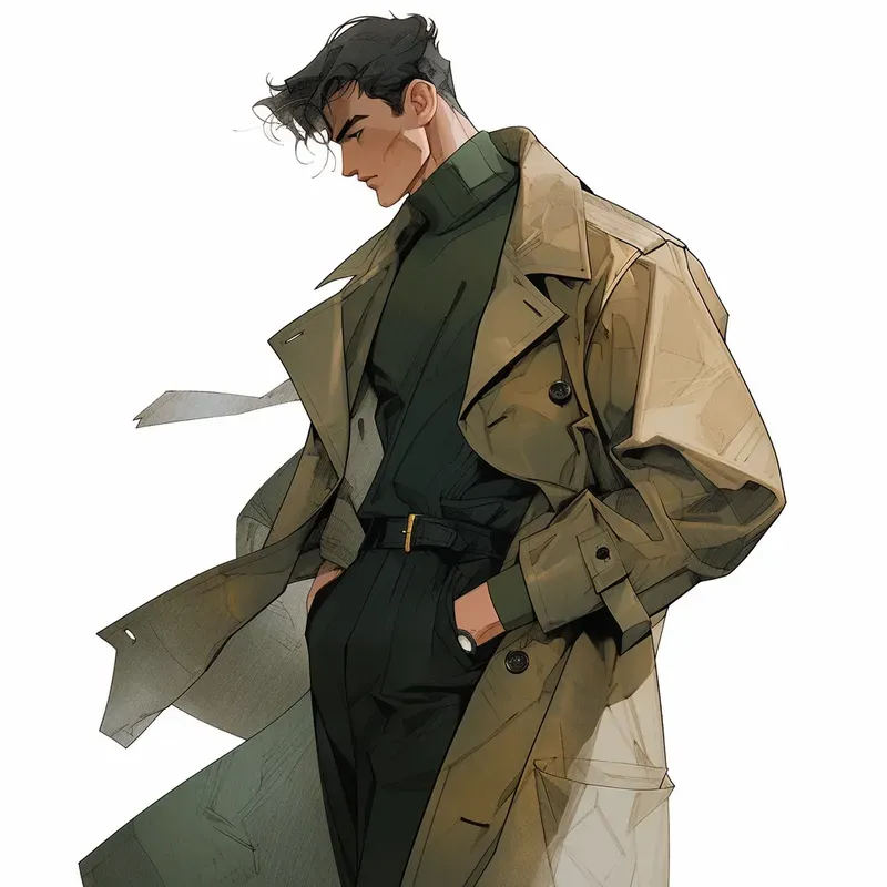 Retro Fashion Anime Characters