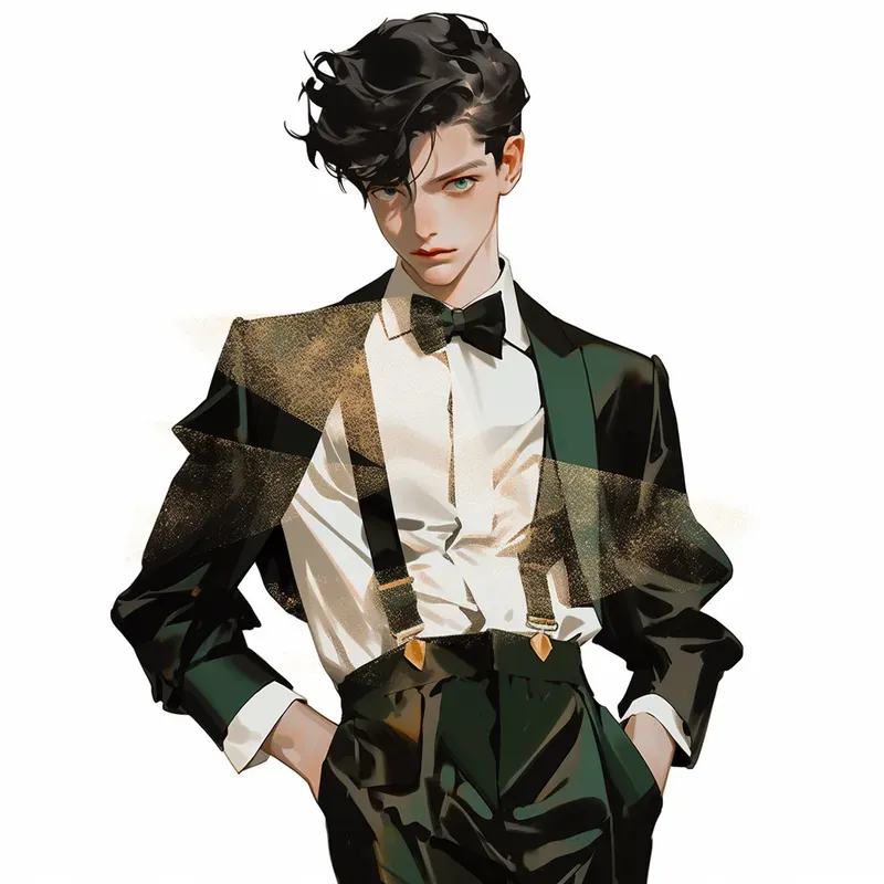 Retro Fashion Anime Characters