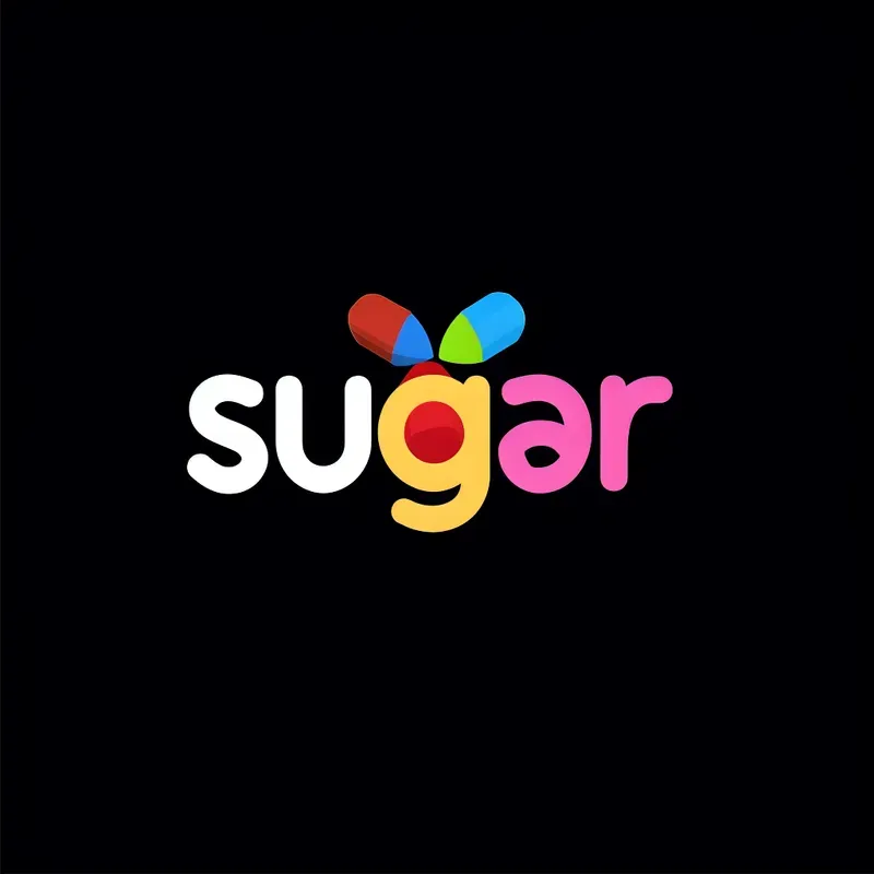 Modern Colored Text Logos