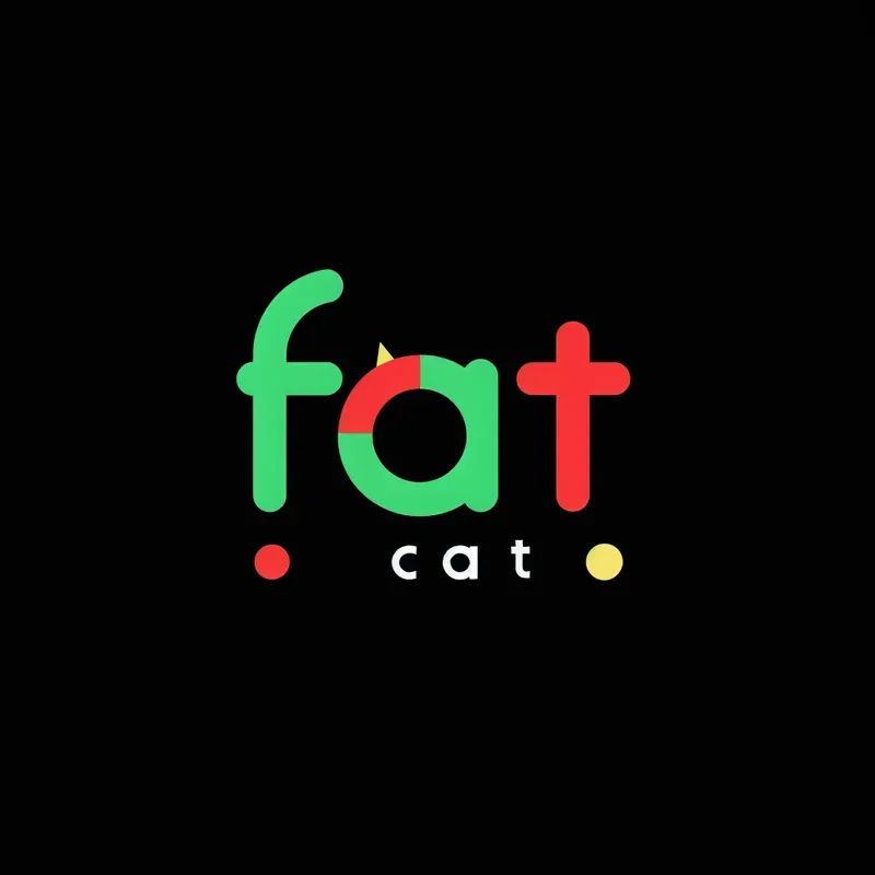 Modern Colored Text Logos