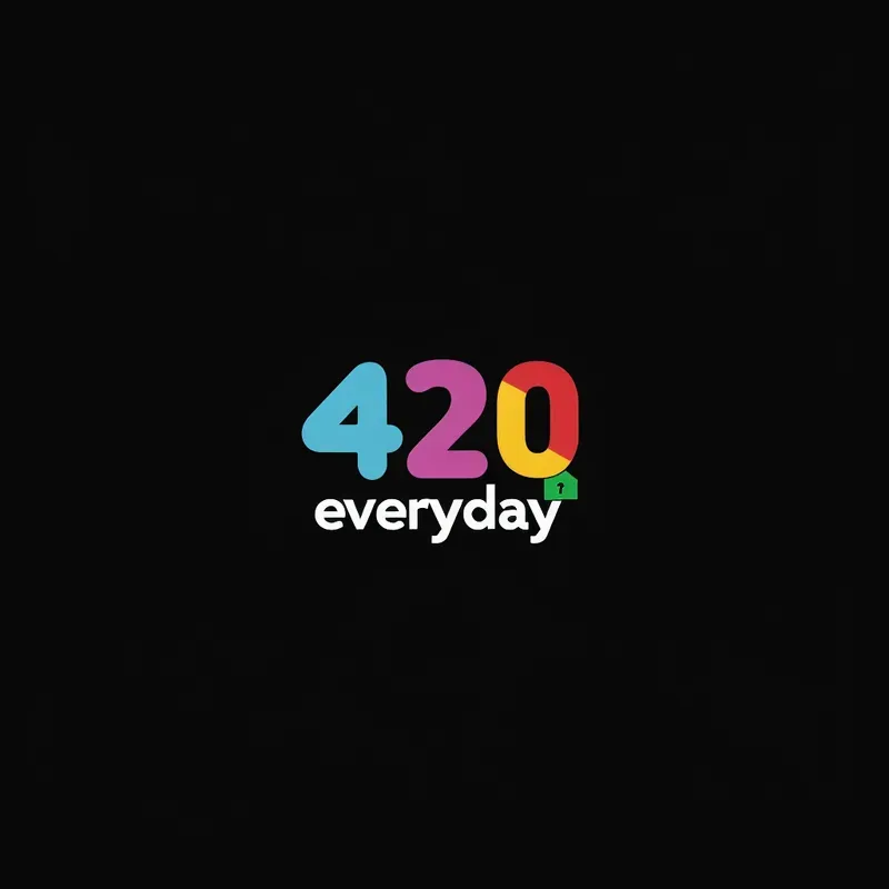 Modern Colored Text Logos