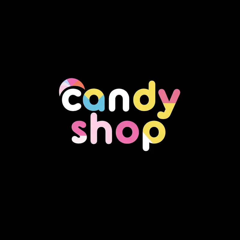 Modern Colored Text Logos