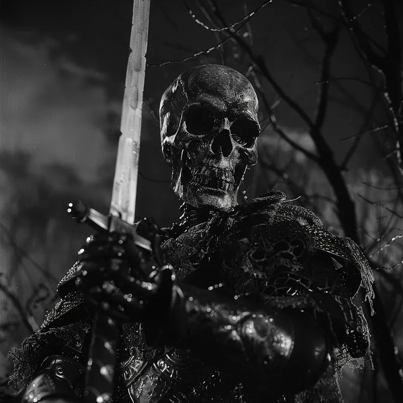 Vintage Cinematic Horror Stills