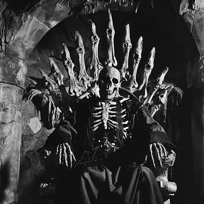 Vintage Cinematic Horror Stills