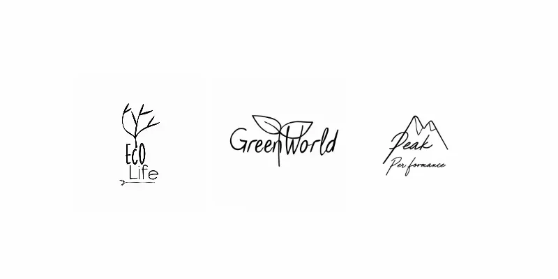 Creative Designer Logos With Your Texts generated by undefined
