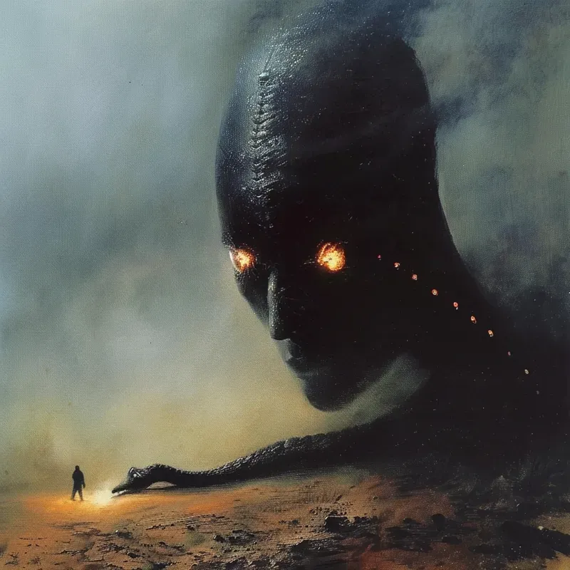 Grim Horror Dark Art