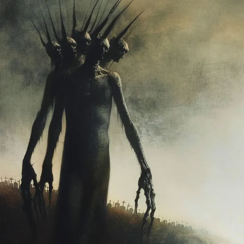 Grim Horror Dark Art