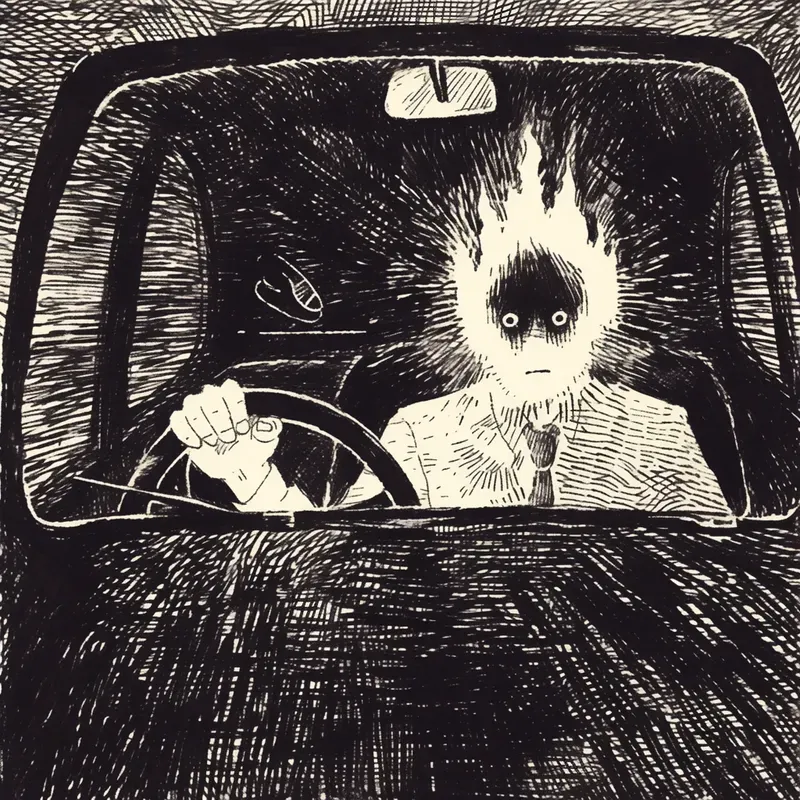 Weird Scary Monochrome Art