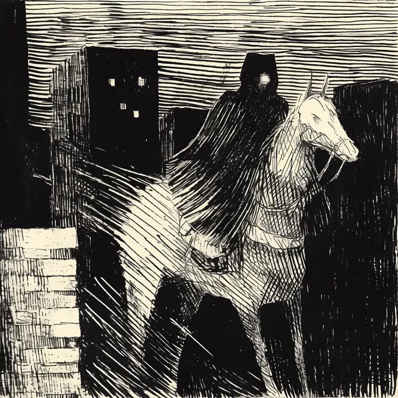 Weird Scary Monochrome Art