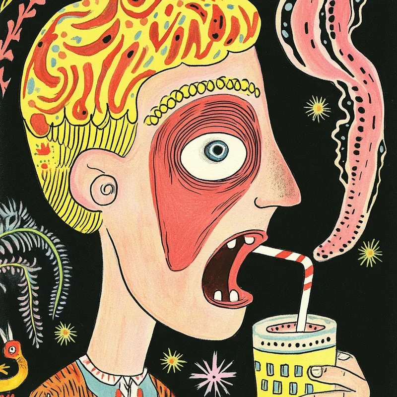 Creepy Surreal Psychedelic Art