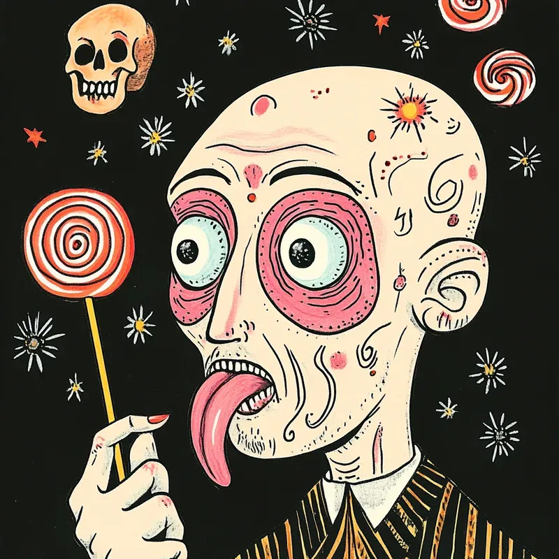 Creepy Surreal Psychedelic Art