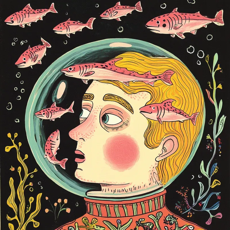 Creepy Surreal Psychedelic Art