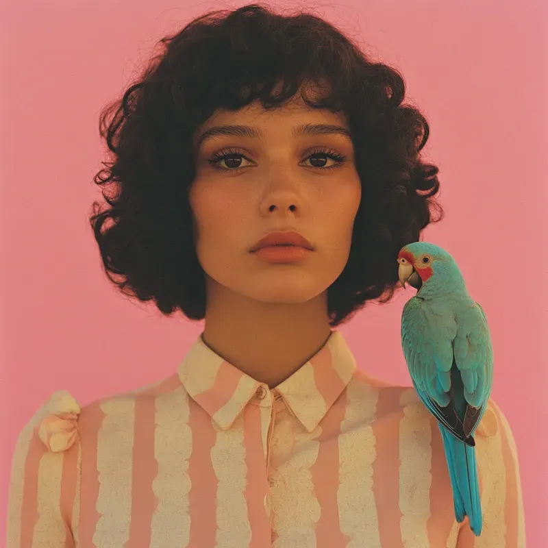 Minimalist Fashion Photos With Animals