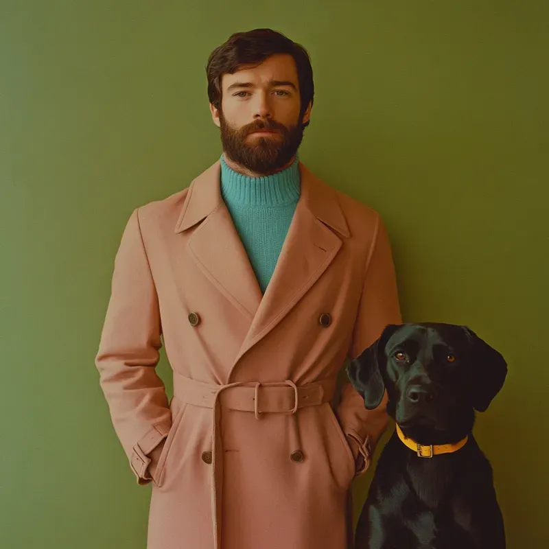 Minimalist Fashion Photos With Animals