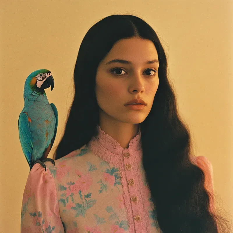 Minimalist Fashion Photos With Animals