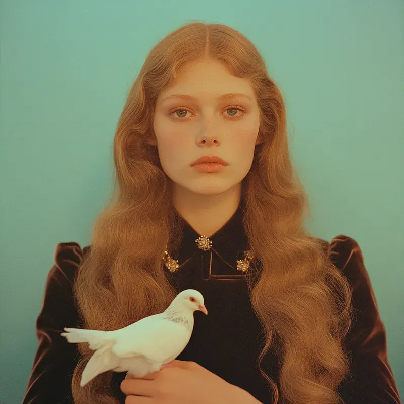 Minimalist Fashion Photos With Animals