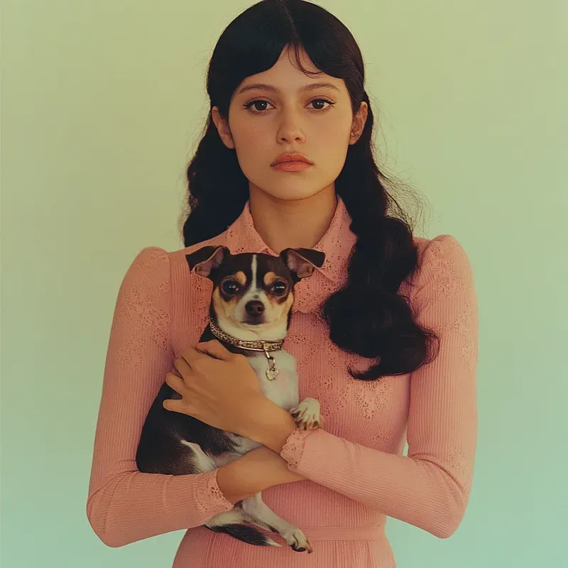Minimalist Fashion Photos With Animals