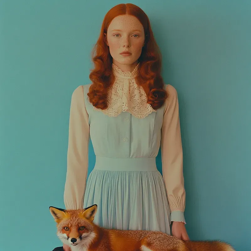 Minimalist Fashion Photos With Animals