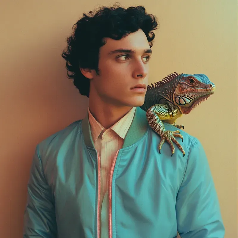 Minimalist Fashion Photos With Animals