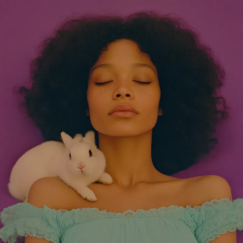 Minimalist Fashion Photos With Animals