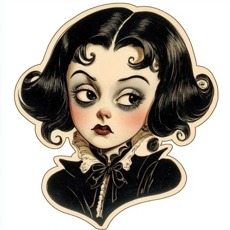 Halloween Retro Stickers