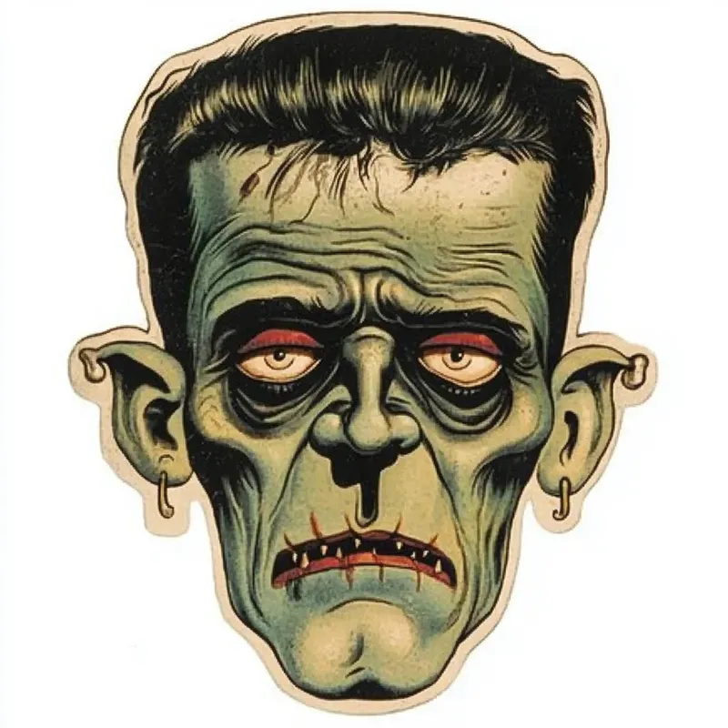 Halloween Retro Stickers